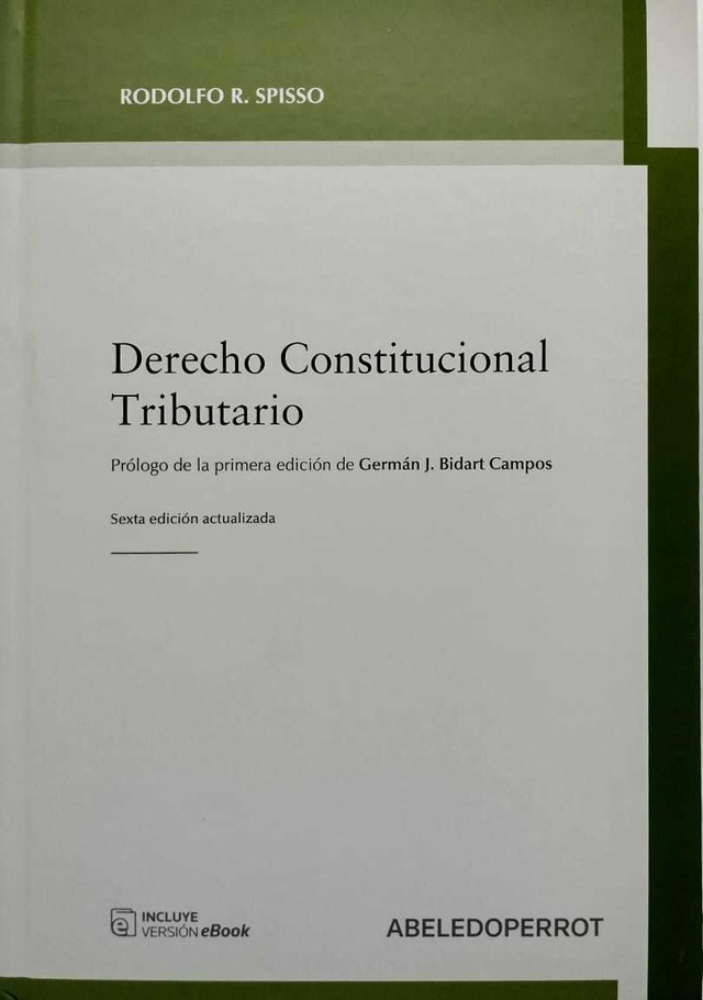 Spisso Derecho Constitucional Tributario Pdf Download