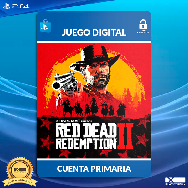 RED DEAD REDEMPTION 2 - PS4 DIGITAL - Play For Fun