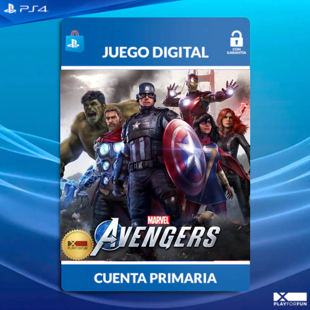 MARVEL'S AVENGERS - PS4 DIGITAL - Play For Fun