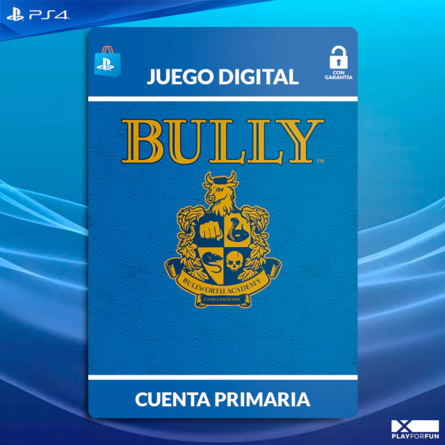BULLY - PS4 DIGITAL - Comprar en Play For Fun