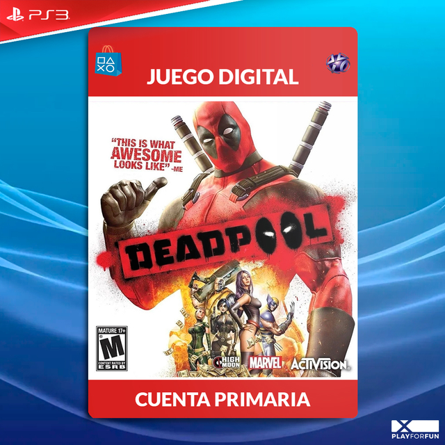 DEADPOOL - PS3 DIGITAL - Comprar en Play For Fun