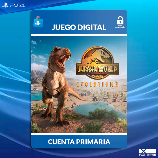 JURASSIC WORLD EVOLUTION 2 - PS4 DIGITAL - Play For Fun