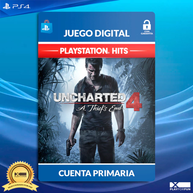 UNCHARTED 4 A THIEF'S END- PS4 DIGITAL - Play For Fun