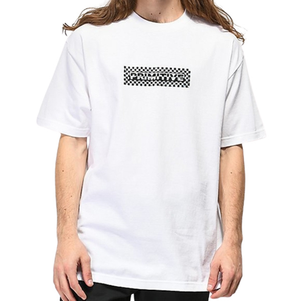 Camiseta Primitive Finish Hologram Wht - CB SKATE SHOP