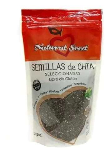 Semillas De Chia - 200 Gr - Natural Seed