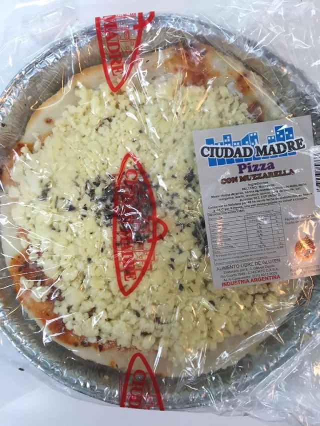 Pizza Con Muzzarella Ciudad Madre (congelado)