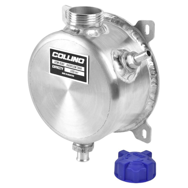 Deposito agua liquido refrigerante aluminio 1.1L Collino