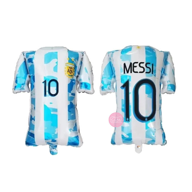 Globo Camiseta Messi 55 cm - AIRE objetos decorativos