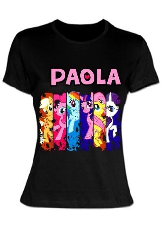 Playera Personalizada My Little Pony Equestria 100% Moda
