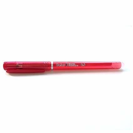 Birome de gel borrable Ballpoint Pen 0.5 Rojo Delat