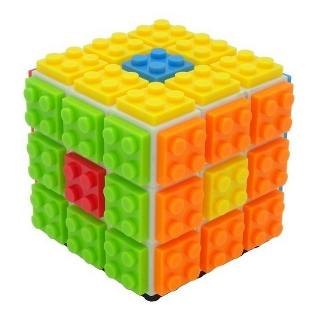 Cubo Mágico Ladrillo Lego Armable 3x3x3 - Adventurama
