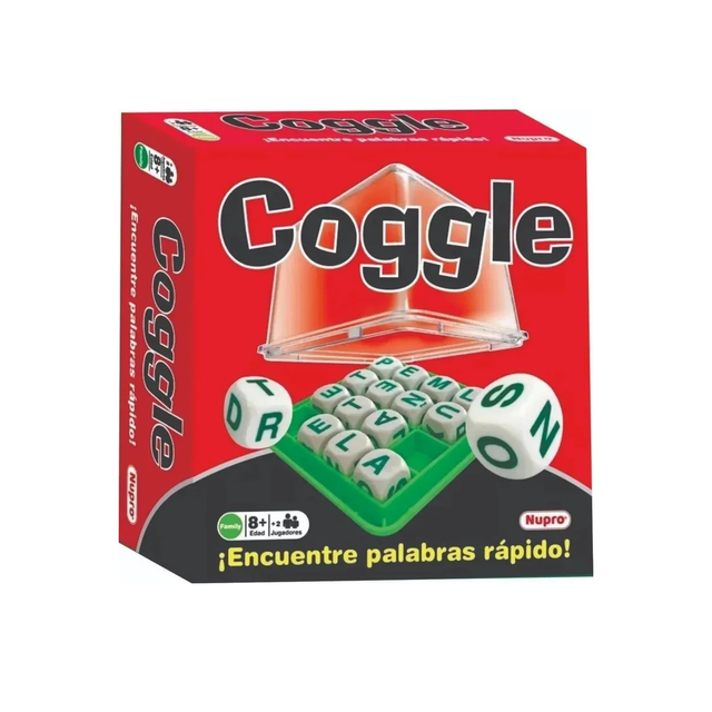 Coggle Mini Clásico Juego Mesa Dados De Letras Palabras
