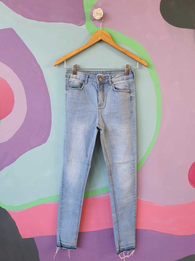 Calça Jeans Skinny Blue Steel - Com Eira e Beira