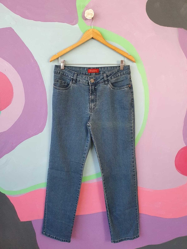 Calça Jeans Cintura Alta - Comprar em Com Eira e Beira