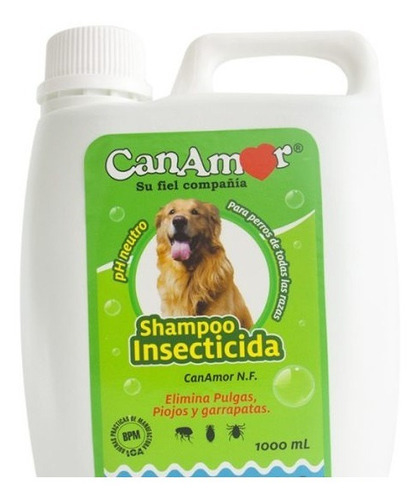 SHAMPOO Insecticida CANAMOR X 1000 ml - Alimento animal