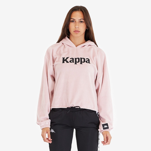 Buzo rosa para mujer Kappa Authentic Belua | Mundo Sport