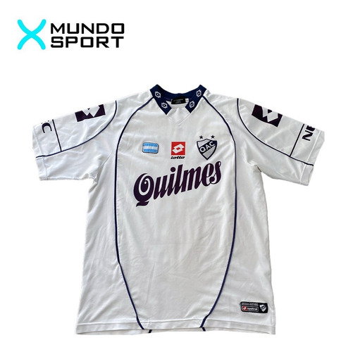 Camiseta titular Quilmes 2005 #4 Vivas - Mundo Sport