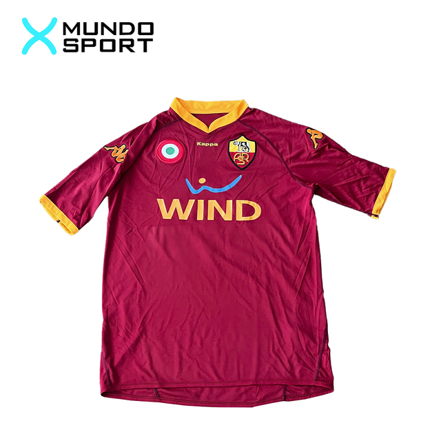 Camiseta titular Roma 2007 #10 Totti Mundo Sport