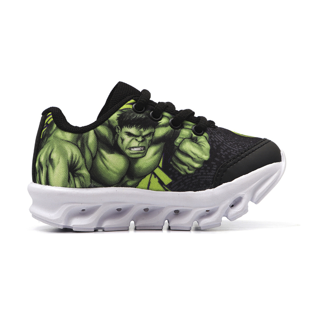 Zapatillas con luz Hulk para niño - Mundo Sport