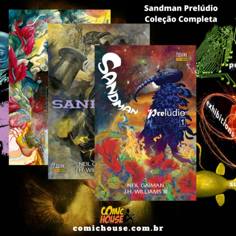 Sandman Prelúdio, de Neil Gaiman - Coleção Completa