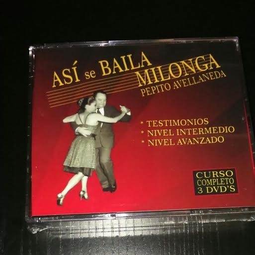 Así se baila Milonga - Pepito Avellaneda - Box Set 3 DVD