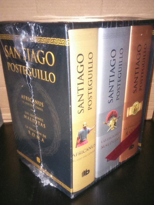 Trilogía de Escipión el Africano ( Box 3 Vol. ) - Santiago Posteguillo