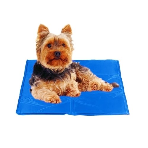 Tapete Gelado (50x90) para Cães a Gatos - Azul G