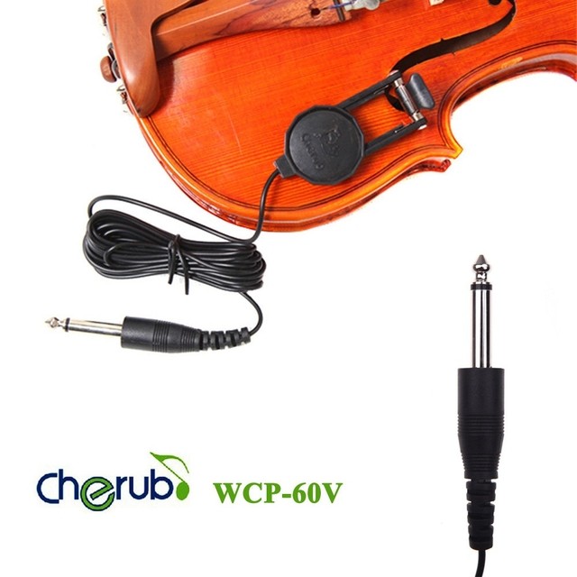Microfono De Contacto Para Violin Cherub Wcp 60v !!!