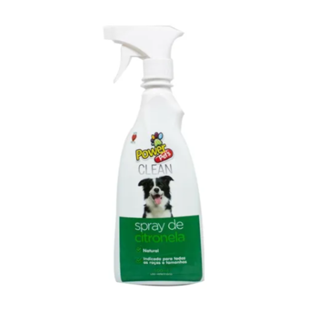 Spray Citronela PowerPets para Cães e Gatos 500ml