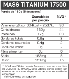MASS TITANIUM 3KG/1.4kG - MAX TITANIUM