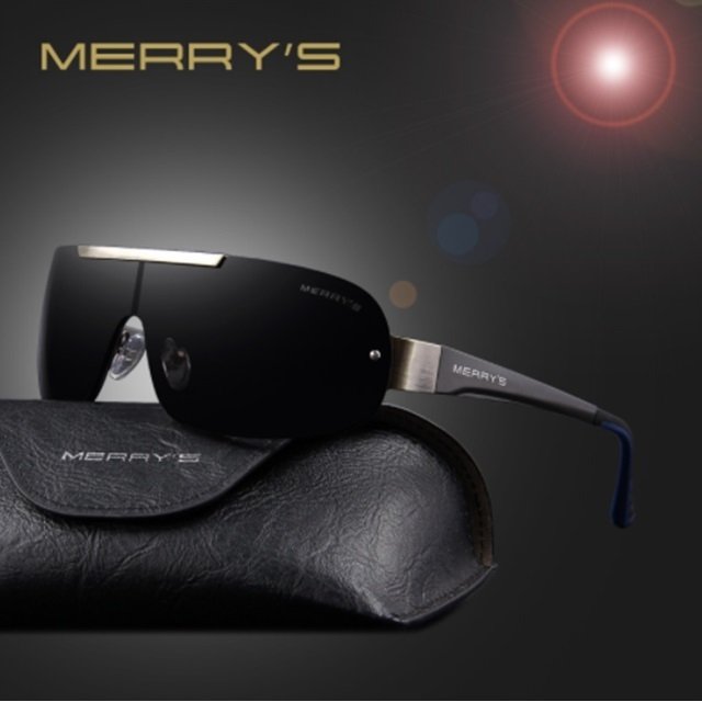 Merry's* 6457 Óculos De Sol Masculino Alumínio Polarizado