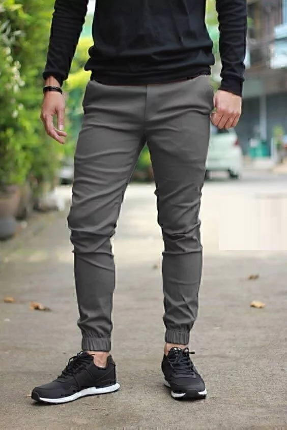Pantalón Jogger Para Hombre Color Gris Bolf B11103 | pamso.pl