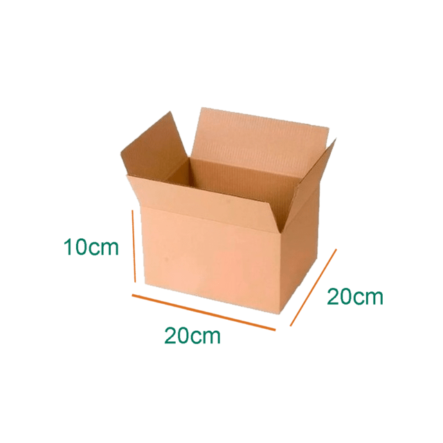 Caja de cartón 20x20x10