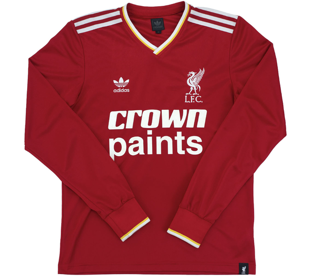Liverpool 1986/1987 Home adidas Original Retrô (P)