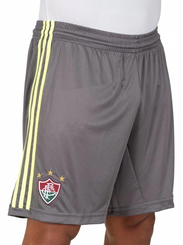 Short Fluminense Goleiro Cinza Adidas