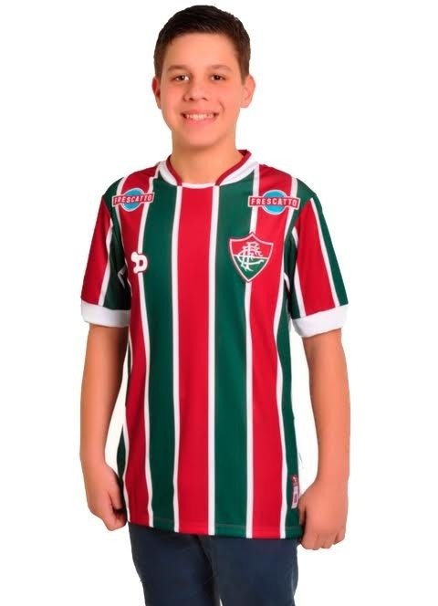 Camisa Fluminense Infantil Tricolor Dryworld 2016