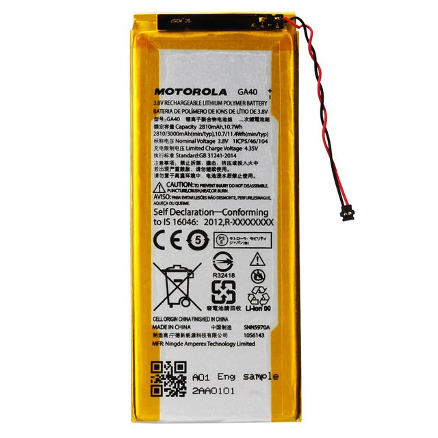 Atar ventilación cocaína Bateria Motorola GA40 XT1621 XT1622 XT1625 Moto G4 XT1641 XT1642 XT164