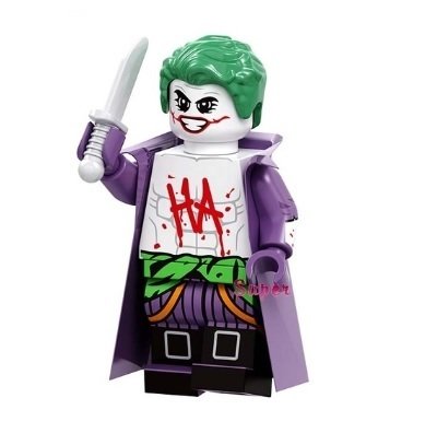 Lego Minifigura Coringa Casaco Longo Esquadrão Suicida Movie MC421