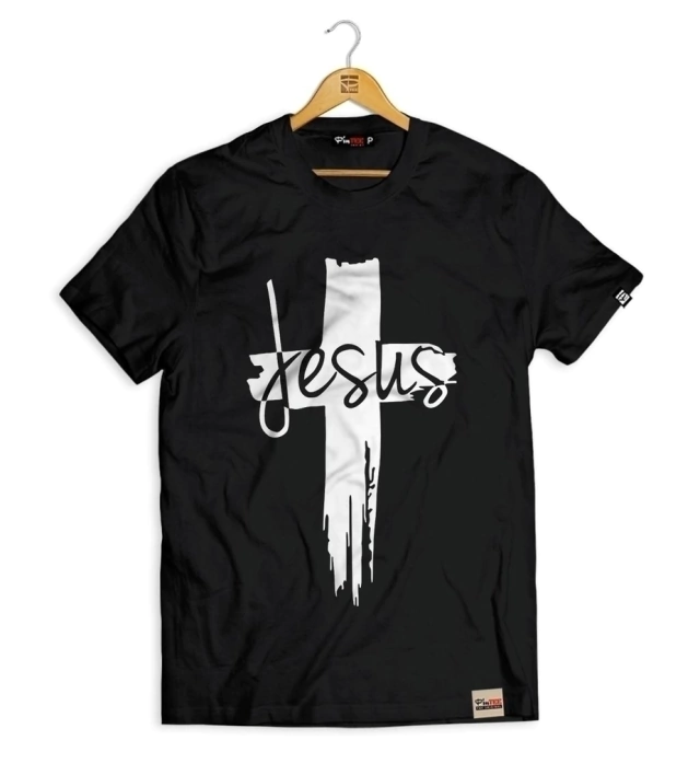 Camiseta Cristã Cruz Jesus