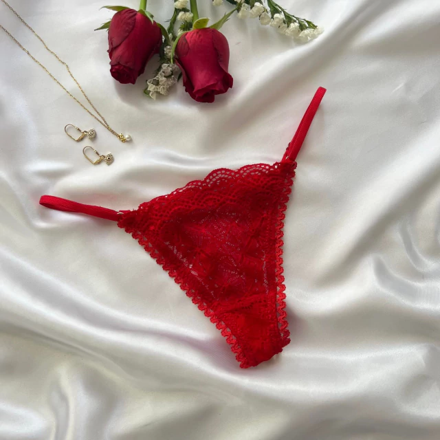 •Tanga clasica Roja• - Comprar en Malibu Lingerie
