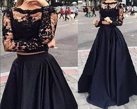 Vestido de Festa Blusa de Rendas e Saia Godê Avulsa