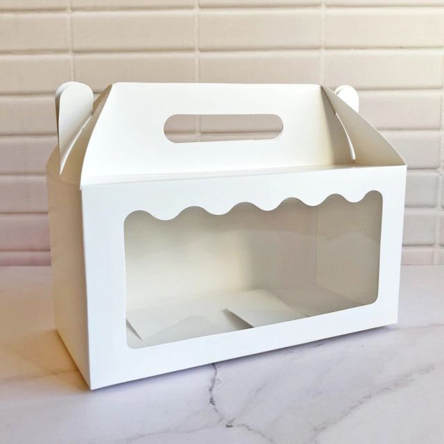 Caja valija con visor blanca - Miramar Plásticos