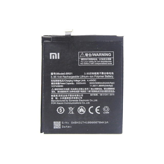 Bateria Xiaomi Redmi Note 5A Prime Comprar Online