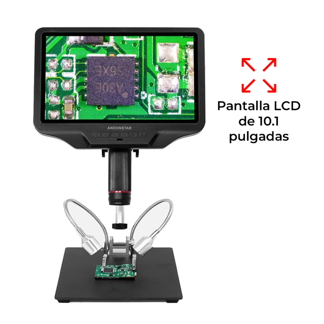 Microscopio Digital Andonstar AD409 HDMI 1080P Full HD USB LCD Comprar