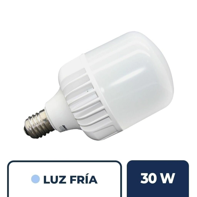 LAMPARA LED ALTA POTENCIA 30W E27 FRIA - SICA