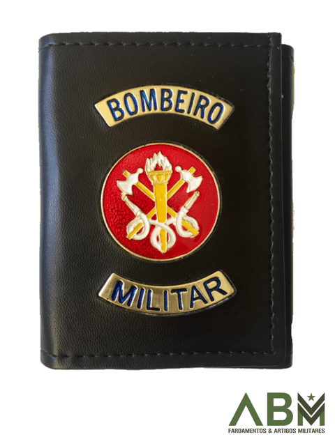 CARTEIRA BOMBEIRO MILITAR - PRETO