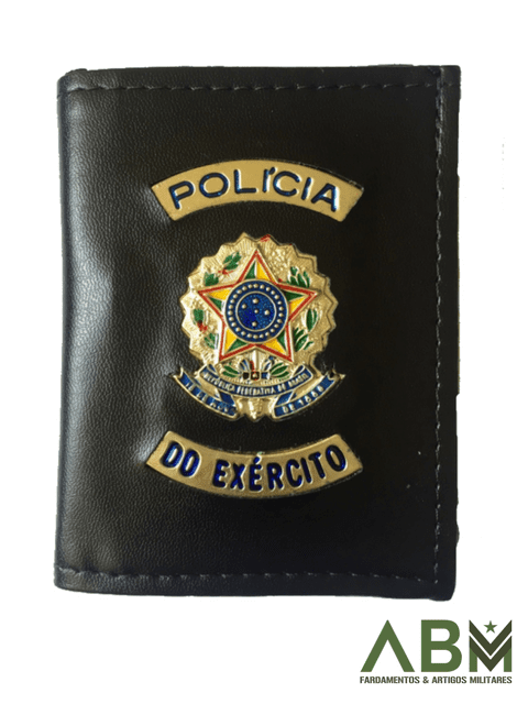 CARTEIRA POLÍCIA DO EXÉRCITO - BRASÃO DA REPÚBLICA