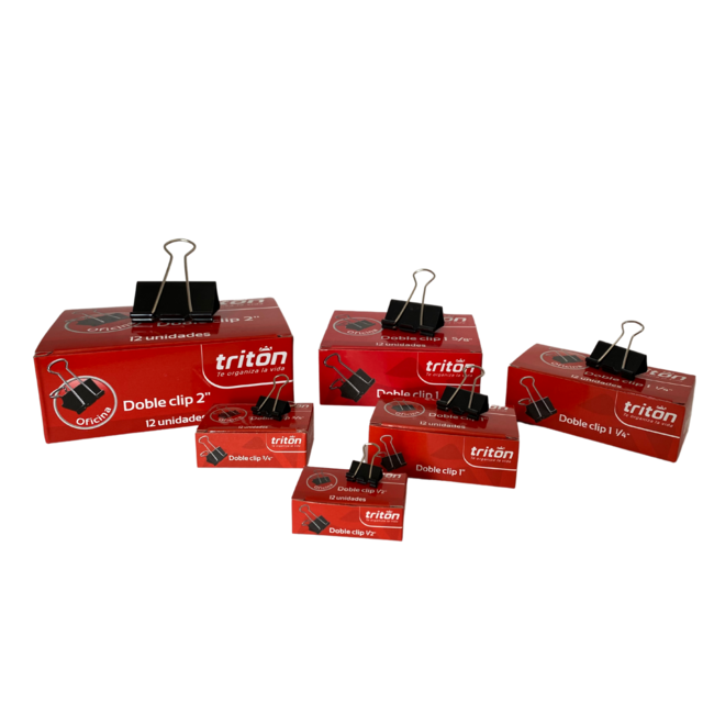 GANCHO DOBLE CLIP O LOTERO TRITON EN DIFERENTES MEDIDAS GANCHO DOBLE CLIP O LOTERO TRITON EN DIFERENTES MEDIDAS