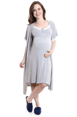 Camisola de grávida para amamentação