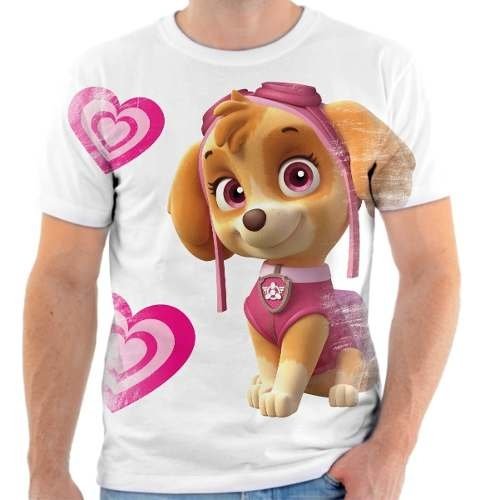 Camisa Camiseta Personalizada Patrulha Canina 3
